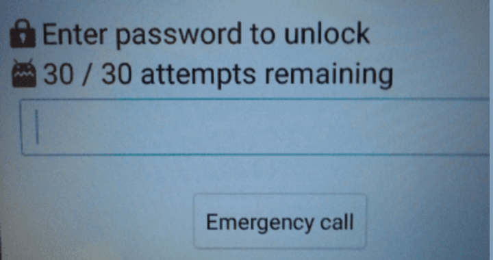 5 Easy Ways to Bypass the “Enter Password to Unlock 30/30 Attempts Remaining” Error